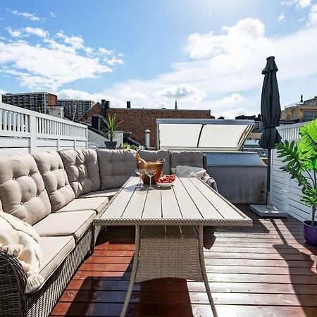 Apartmán Live On The Roof Of Oslo City Center Exteriér fotografie