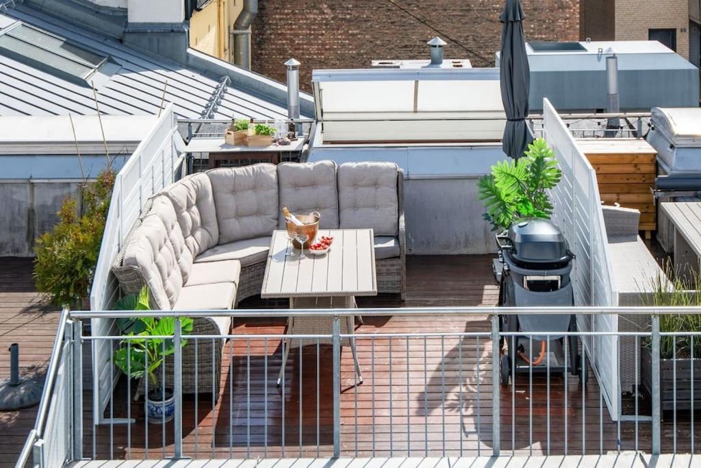 Apartmán Live On The Roof Of Oslo City Center Exteriér fotografie