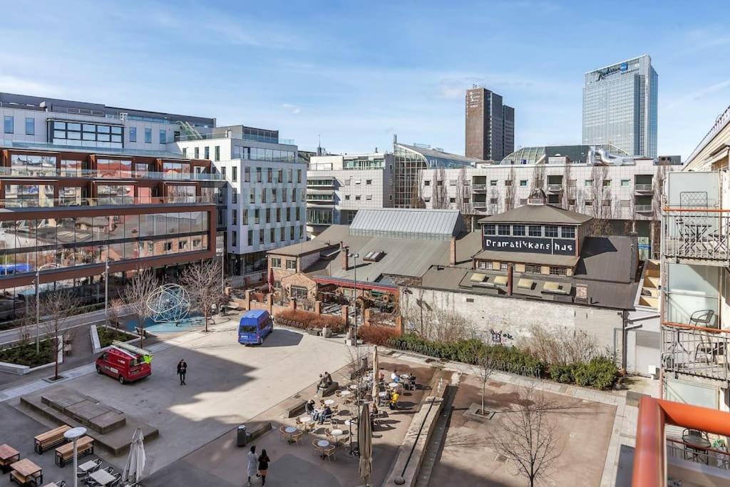 Apartmán Live On The Roof Of Oslo City Center Exteriér fotografie